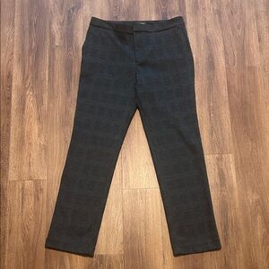 NWOT Crosby Ladies Gray Plaid Gorgeous Pants M Medium similar to 8